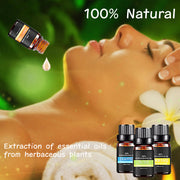 Organic 10ml Essential Oils Set Therapeutic Grade Aromatherapy