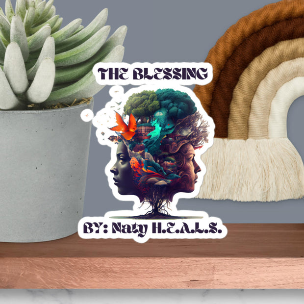 "The Blessing" Faces Bubble-free stickers