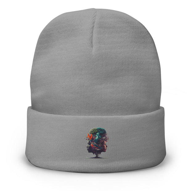 "The Blessing" Faces Embroidered Beanie