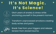 Paperback copy of The Blessing of Somatic Therapy Techniques: A Comprehensive Beginner's Guide to Release Trauma, Reveal Peace & Rewire Mind-Body Connections