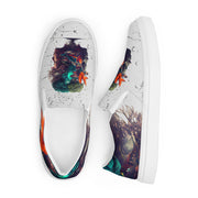 "The Blessing" Faces Men’s slip-on canvas shoes