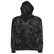 "The Blessing" Faces Unisex Embroidered Champion tie-dye hoodie