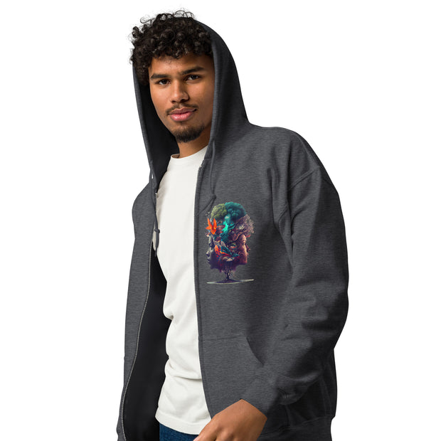 "The Blessing" Mind-Body Unisex heavy blend zip hoodie
