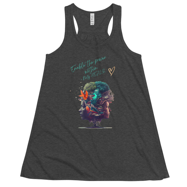 "The Blessing" Quote Women's Flowy Racerback Tank